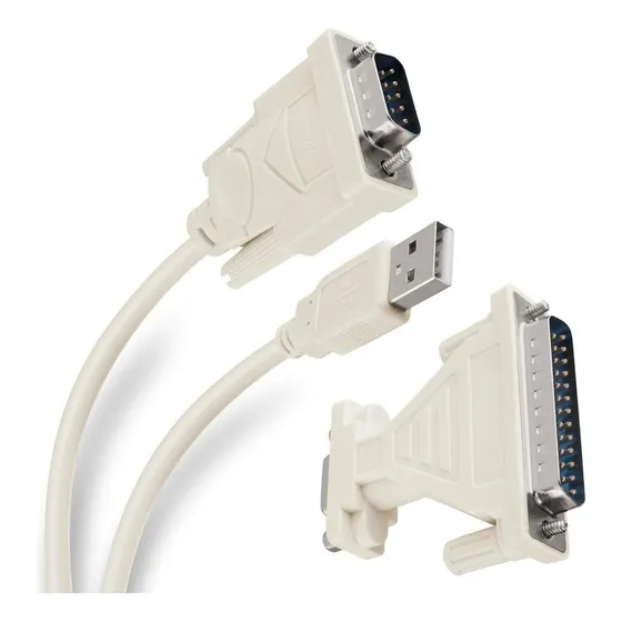 Adaptador Usb A Serial Db9, De 1,8 M | Usb-ser