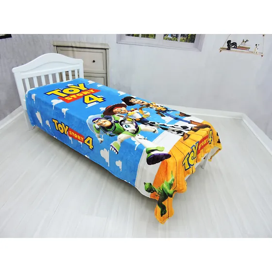 Manta Cobertor Toy Story Solteiro Ultrasoft Macia Infantil