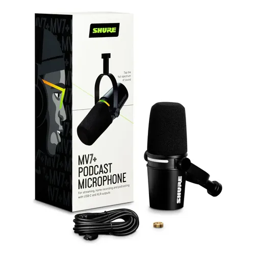Microfone Usb Para Jogos Shure Mv6 | Frete grátis