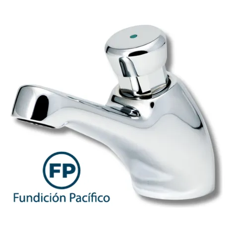 Llave Lavamanos Cierre Automático Push Boton F.p