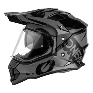 Casco Oneal Sierra R V.23 Gris/ Negro Doble Proposito Moto Casco Oneal Sierra R V.23 Gris/ Negro Doble Proposito Moto