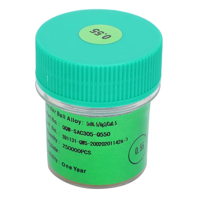 Bola De Soldadura Bga, Bolas De Estaño Sin Plomo, 25 W, Para