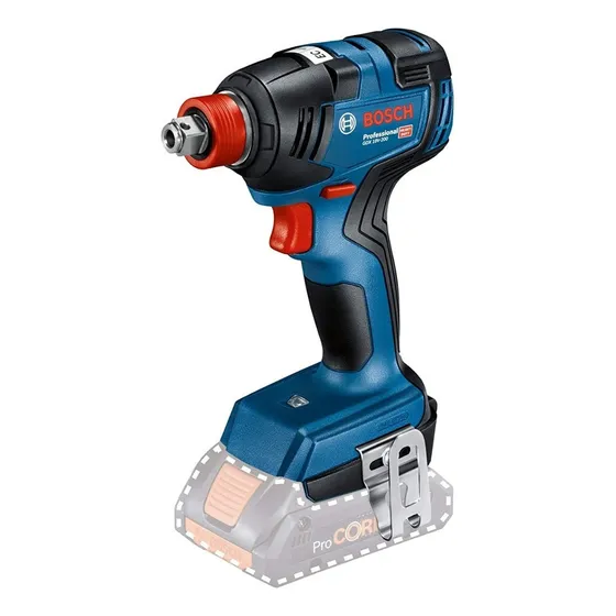 Llave de impacto a batería inalámbrica Bosch Gdx 18v-200