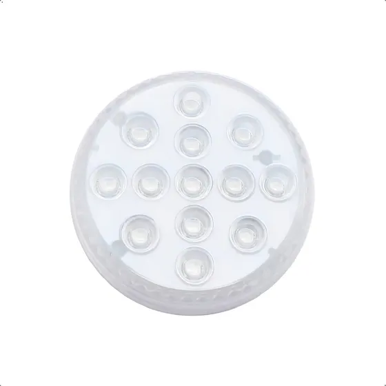 Luz Led Etheos 13led Sumergible Rgb 16 Colores Ip68 A Pilas Control LLP02E