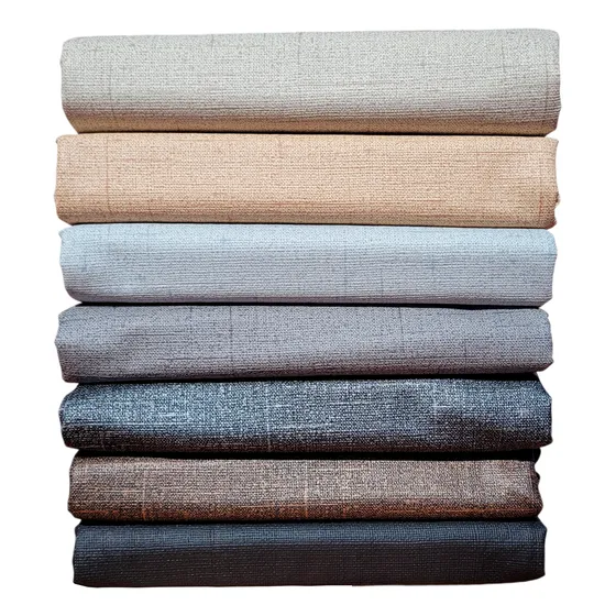 Mantel Ecocuero Redondo 1.80m Simil Lino Chenille C/uniones 