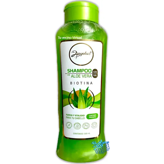 Shampoo Aloe Vera Anyeluz 500ml - mL a $74