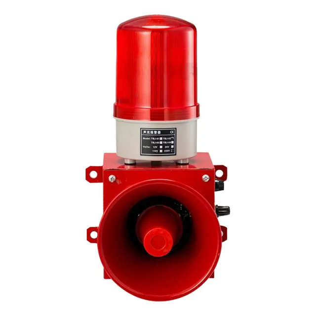 Jjj Sirena Industrial 24v,130db Advertencia De Emergencia