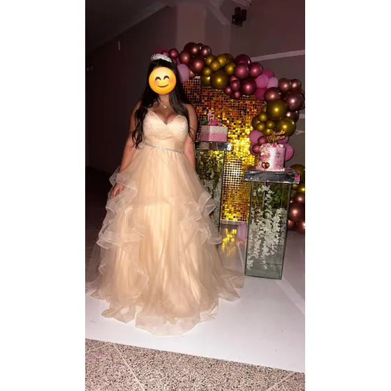 Vestido 15 Años, Boda, Dama Fiesta Gala Aesthetic
