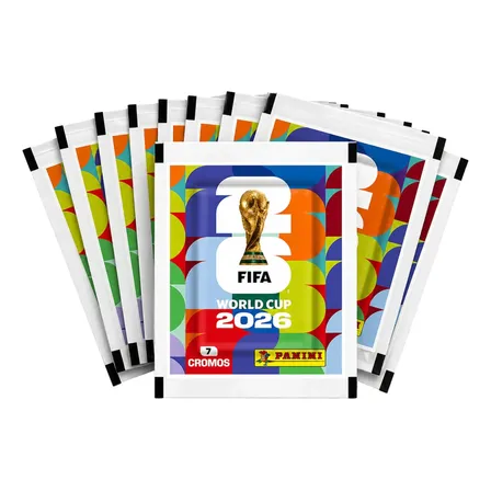 140 Figurinhas Copa 2026 -20 Envelopes Lacrados Original