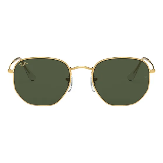 Anteojos De Sol Ray-ban Hexagonal Legend Gold G-15 Green