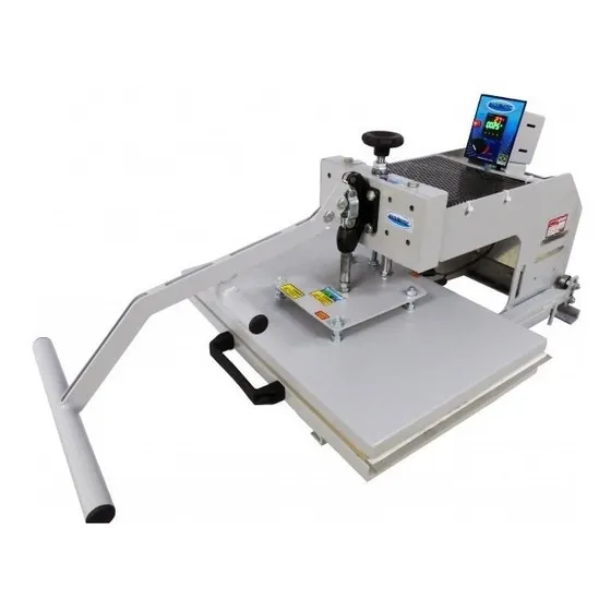 Prensa Sublimatica Manual Maquinatec 40x60 Bandeja Deslizante Cinza 127V