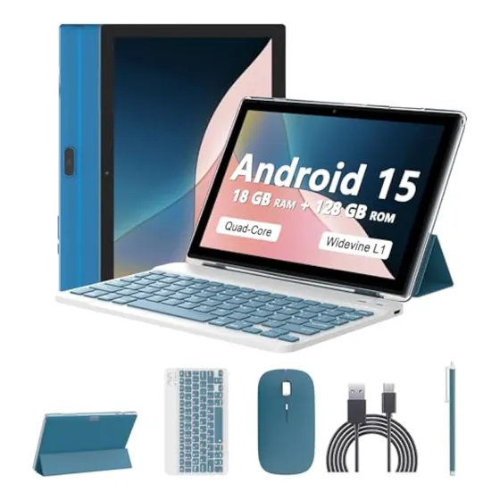 Tableta Android 15 De 10 Pulgadas, 18 Gb De Ram+128 Gb De Ro