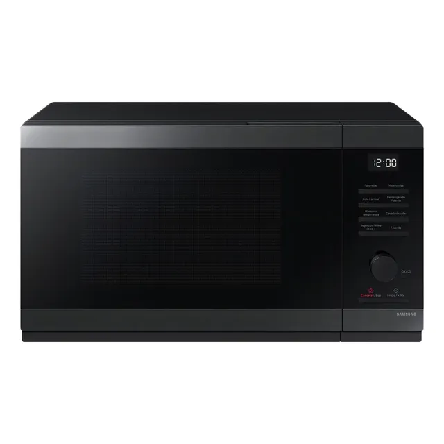 Horno De Microondas Samsung, 1.1 Pies, Negro, Ceramic Inside
