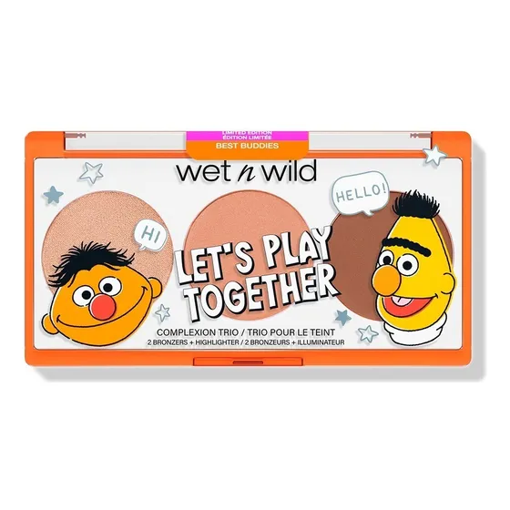 Kit Contour Edición Especial Plaza Sesamo Wet N Wild Tono Best Buddies