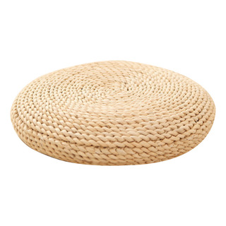 Cojín Redondo Hecho A Mano Con Forma De Puf Natural Que Rell Cojín Redondo Hecho A Mano Con Forma De Puf Natural Que Rell