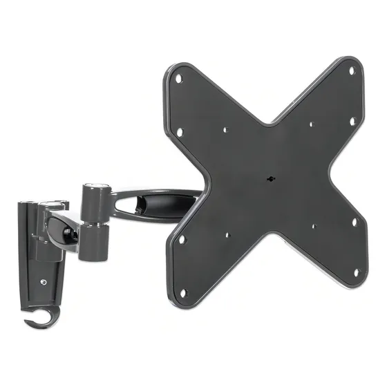 Soporte De Pared Manhattan Para Pantalla 23" Hasta 42" Color Negro