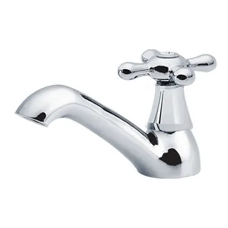 Llave Lavamanos Fp Cross Lujo 100% Cobre 5 Años Garantía
