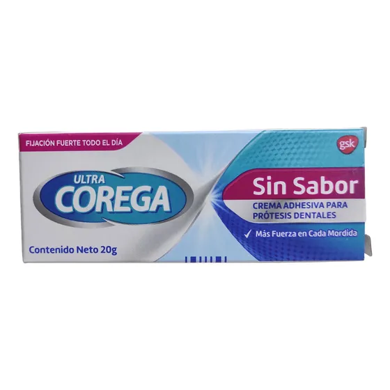 Pegamento Prótesis Ultra Corega Crema X 20g