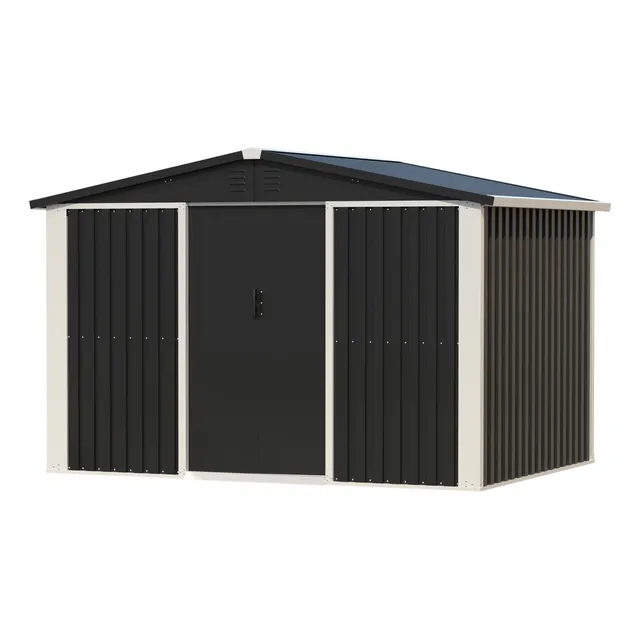 Bodega Cobertizo Exterior Contenedor Metalico 264x193x187cm