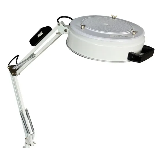 Exaustor Apoio De Mesa C Luminária Led Estética Estek Bivolt
