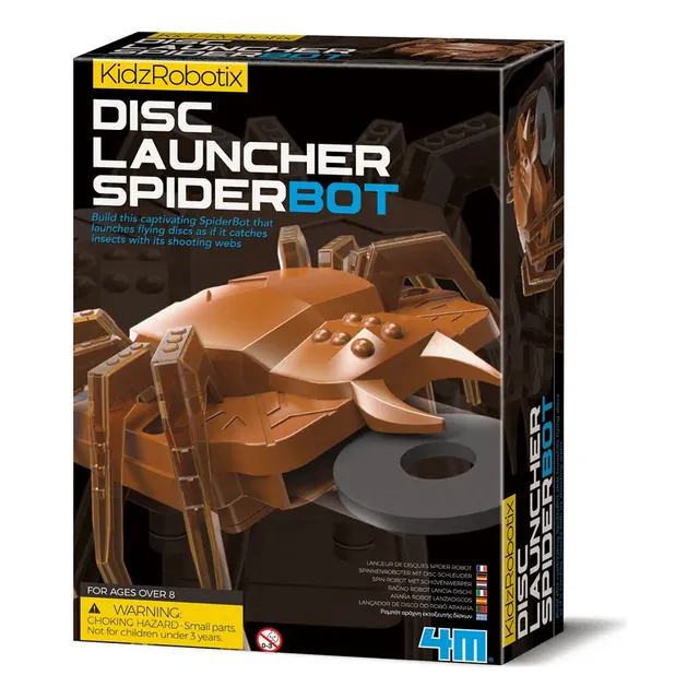 4m Kidzrobotix Robot Araña Lanza Discos Spider Bot