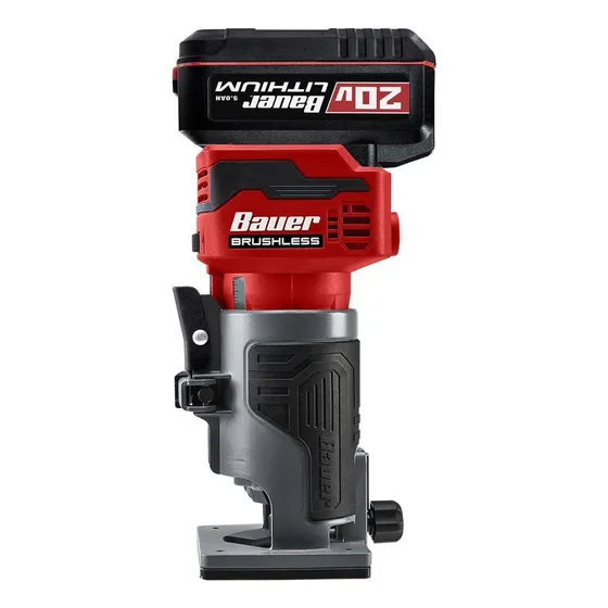 Router Compacto Inalámbrico De 20 V Bauer