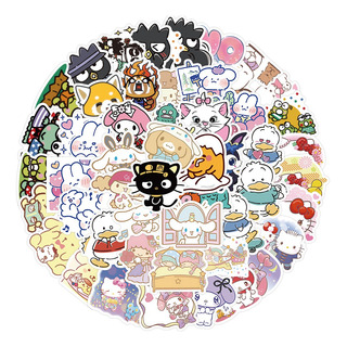 Sanrio 60 Calcomanias Stickers De Pvc Vs Agua Sanrio 60 Calcomanias Stickers De Pvc Vs Agua