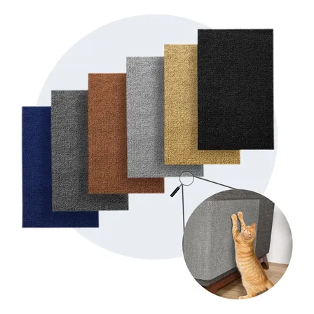 Kit 2 Arranhador Gato Protetor Sofá Adesivo Parede 50x30cm