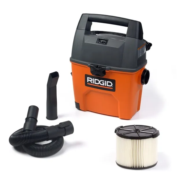 Aspiradora Ridgid Wd3050 3 Galones (11l) 3.5hp Seco/mojado