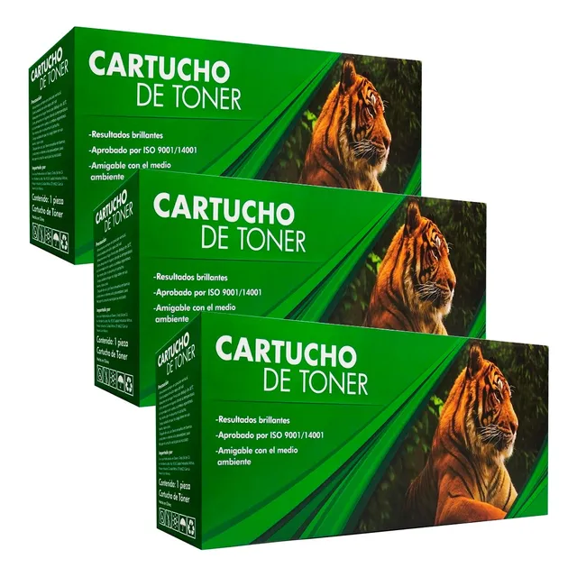 Pack 3 Cartucho Toner Generico 83a Cf283a Negro