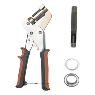 Kit De Herramientas, Alicates Para Ojales, Plata 100pcs Kit De Herramientas, Alicates Para Ojales, Plata 100pcs
