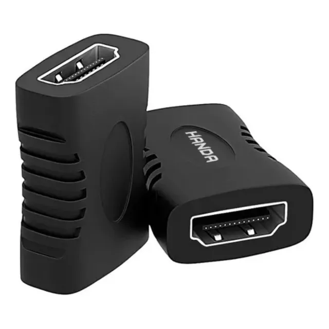 Ficha Adaptador Hdmi Hembra Prolongador Alargue Empalme Hdmi