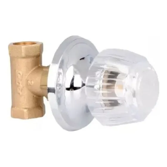 Llave Registro Ducha Metal Aquarius Cr 581374