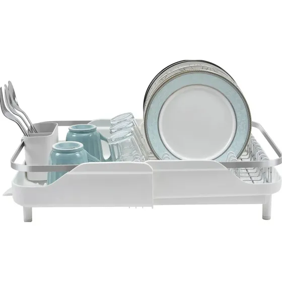 Escurridor De Platos Blanco Extensible Bari