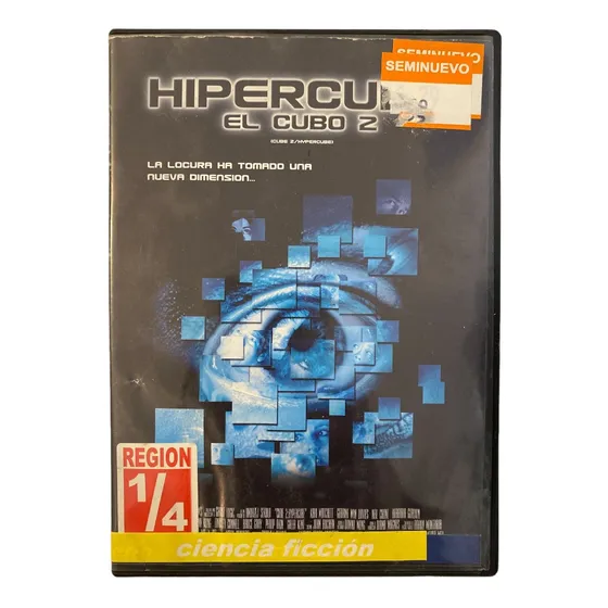 Dvd El Cubo 2 Hipercubo Cube 2 Hypercube Ernie Barbarash