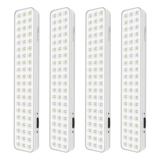 Luz de Emergencia Gadnic L60 Recargable 60 LEDs 200lm