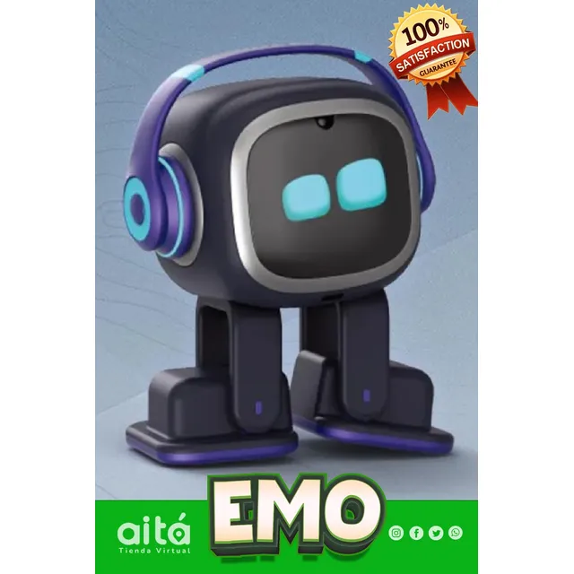 Emo Robot Mascota Inteligente Con Ia Emo Amigo Fiel