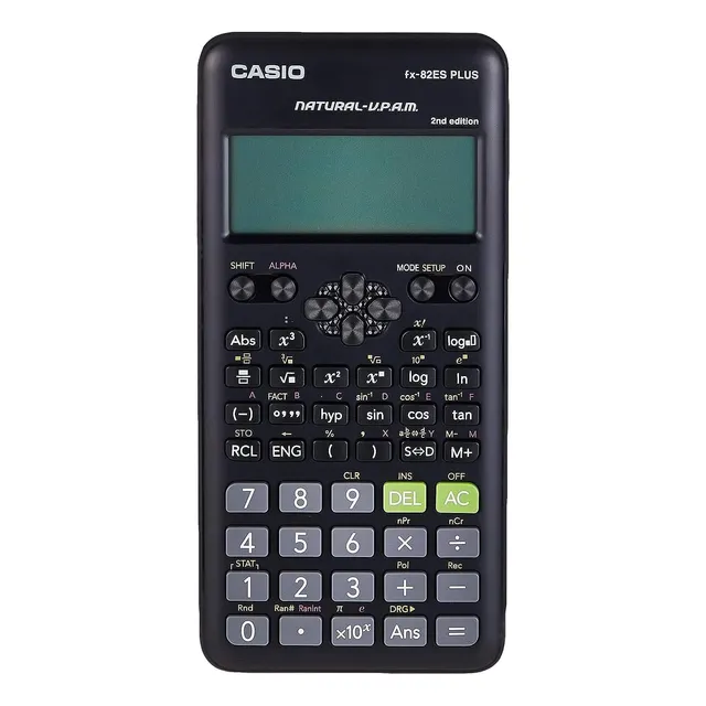 Fx-82es Fx82es Plus Bk Display Calculadora De Cálculos...