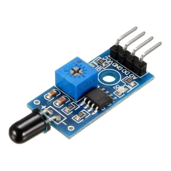 Sensor Infrarrojo Detector De Llama 4 Pines, Arduino