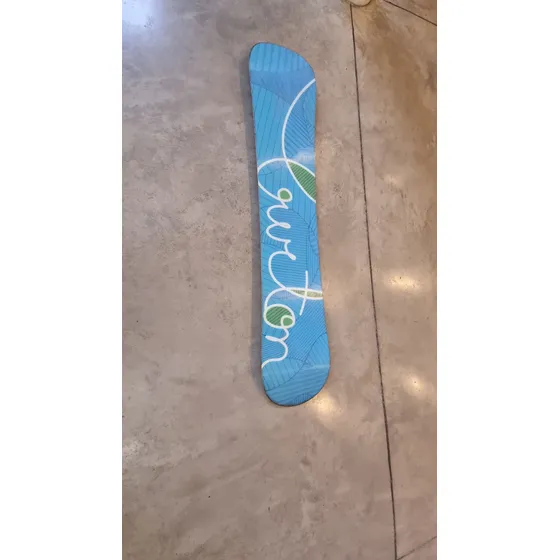 Tabla De Snowboard Burton 147 Usada Ski Nieve Snow Board Inv