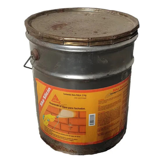 Sika Silicón. Paila (4 Gal) Repelente Al Agua En Superficies