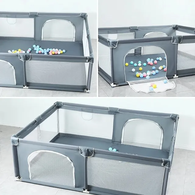 Corral Parque Infantil Para Juego Bebes Visión 360 Grados !!