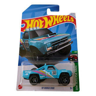 Hot Wheels 87 Dodge D100 Variante 2024 Hw Reverse Rake Hot Wheels 87 Dodge D100 Variante 2024 Hw Reverse Rake