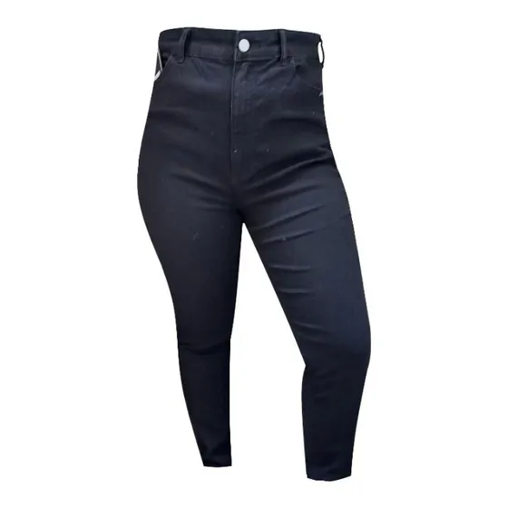 Pantalón Vaquero Dama/mujer Negro Slim/strech/chupin Monkey