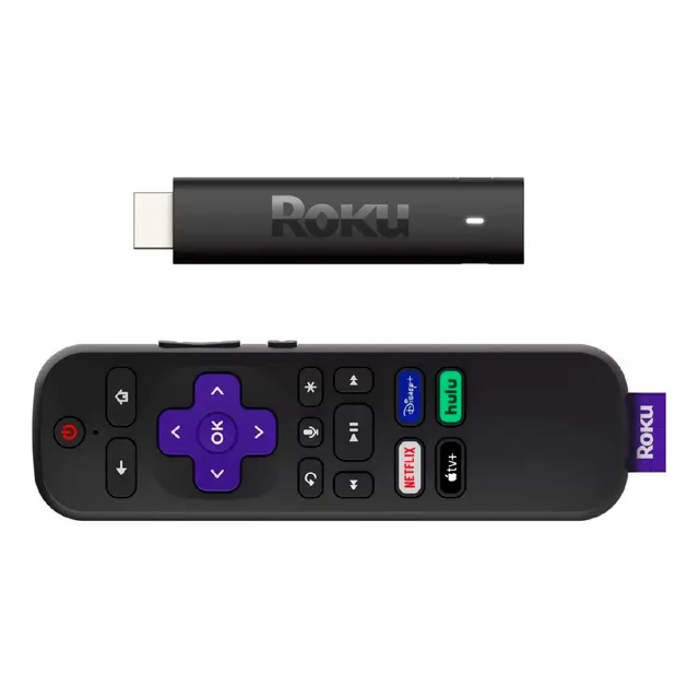 Roku Streaming Stick 4k 3820 De Voz 4k Negro Con 1gb Ram