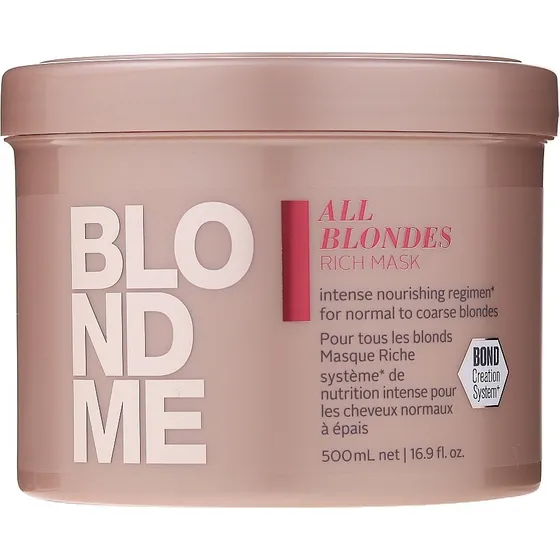 Schwarzkopf Máscara All Blondes Rich Blondme X500ml