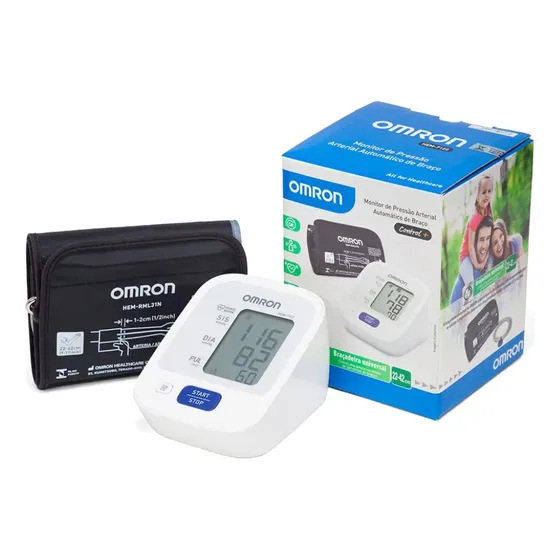 Aparelho Medidor De Pressão Digital Braço Omron Hem-7122