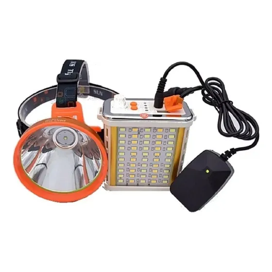 Linterna Minera Usb Camping Foco Led Caza 800w Largo Alcance
