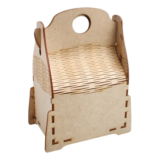 Caixa Mdf Sacola Decorativa Com Trava Porta Presentes