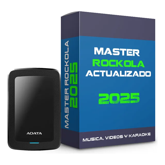 Disco Duro Externo 1 Tb Rockola Actualizado
